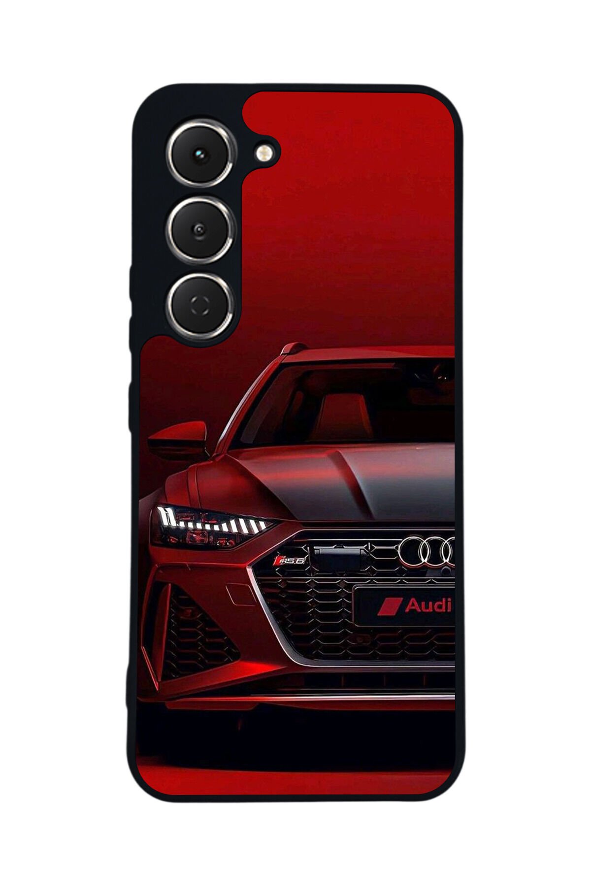 Tecno Spark 40 Pro Uyumlu Audi Tasarımlı Glossy Premium Kılıf
