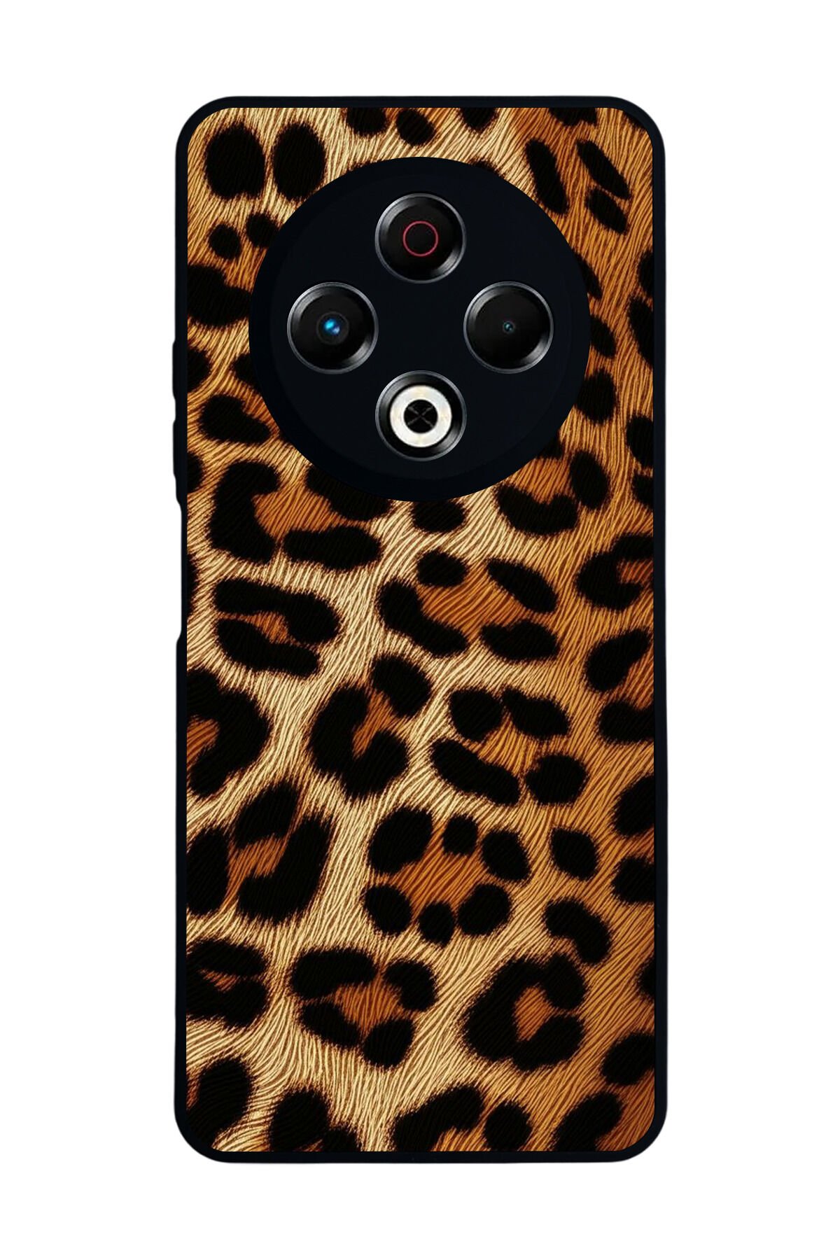 Tecno Spark 30 Uyumlu Leopar Tasarımlı Glossy Premium Kılıf