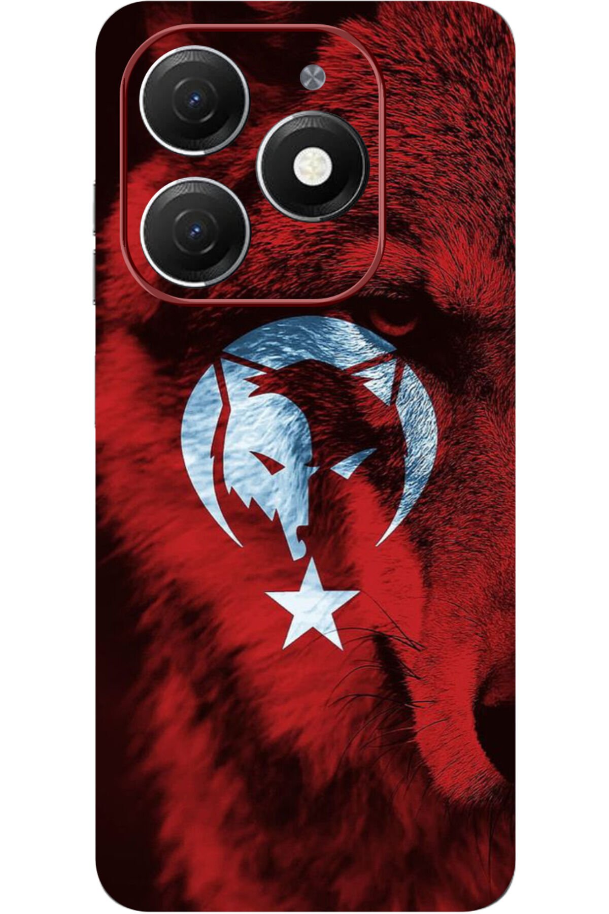 Realme C63 Uyumlu  Kamera Korumalı HD Tam Kaplama Baskılı Kılıf