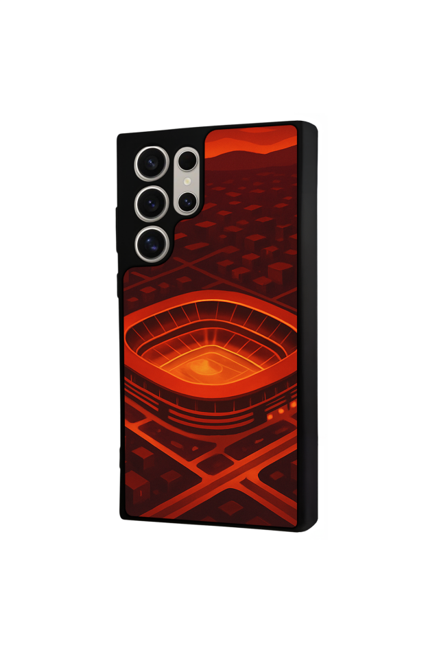 Samsung Galaxy S22 Ultra Uyumlu Aslan Tasarımlı Glossy Premium Kılıf