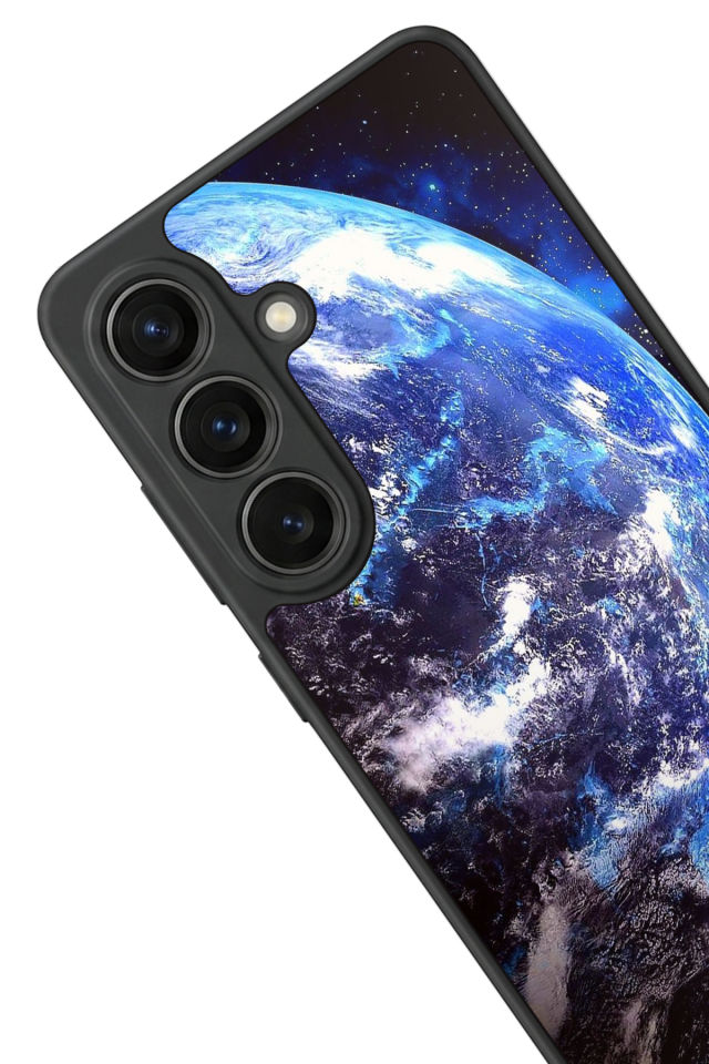 Samsung Galaxy S26 Uyumlu Ay Tasarımlı Glossy Premium Kılıf