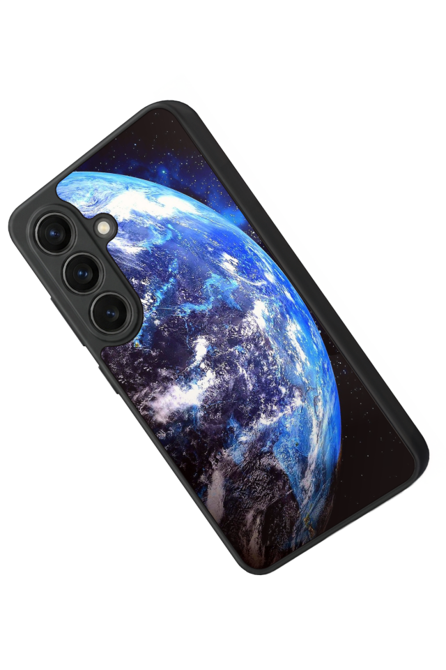 Samsung Galaxy S26 Uyumlu Ay Tasarımlı Glossy Premium Kılıf