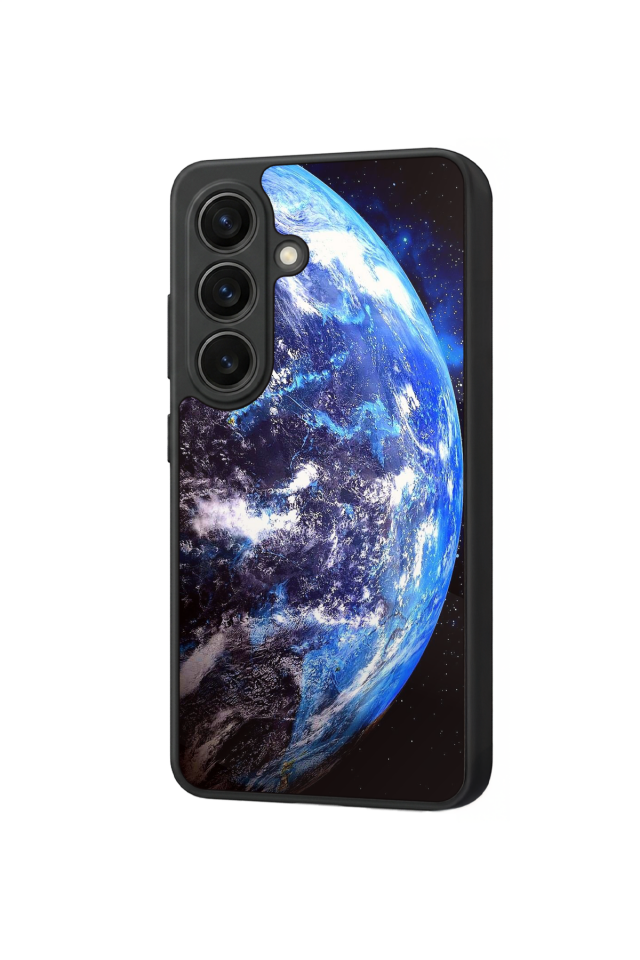 Samsung Galaxy S26 Uyumlu Ay Tasarımlı Glossy Premium Kılıf