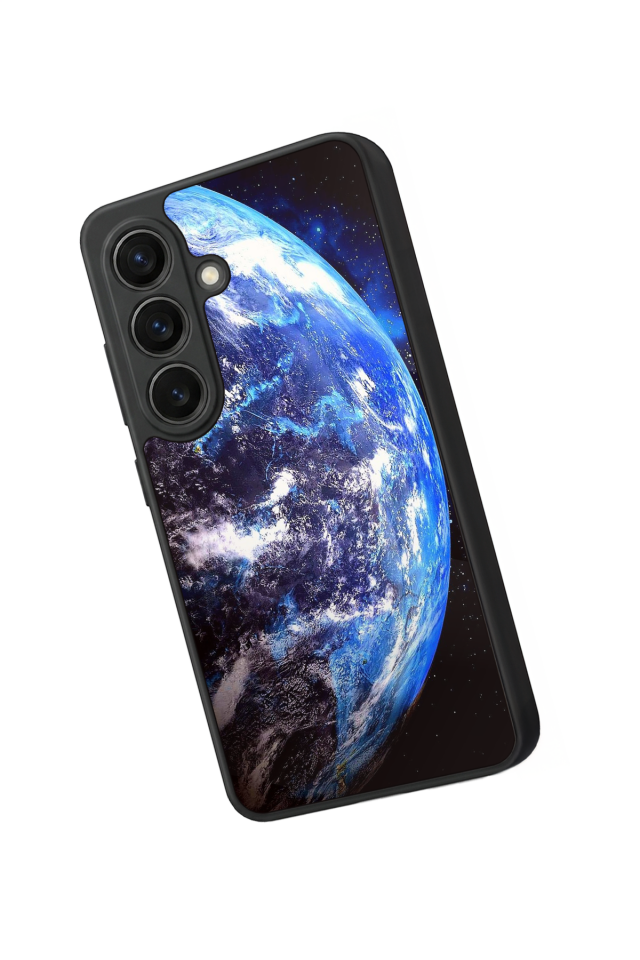 Samsung Galaxy S26 Uyumlu Ay Tasarımlı Glossy Premium Kılıf