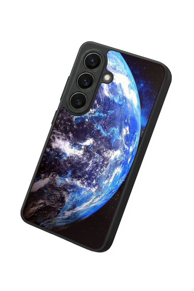 Samsung Galaxy S26 Uyumlu Ay Tasarımlı Glossy Premium Kılıf