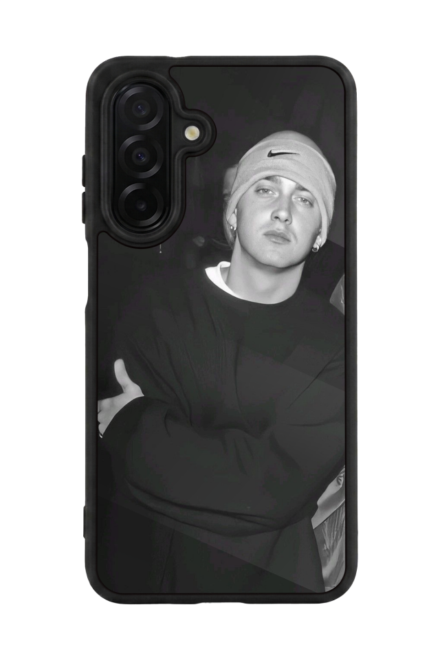 Samsung Galaxy A56 Uyumlu Eminem Tasarımlı Glossy Premium Kılıf
