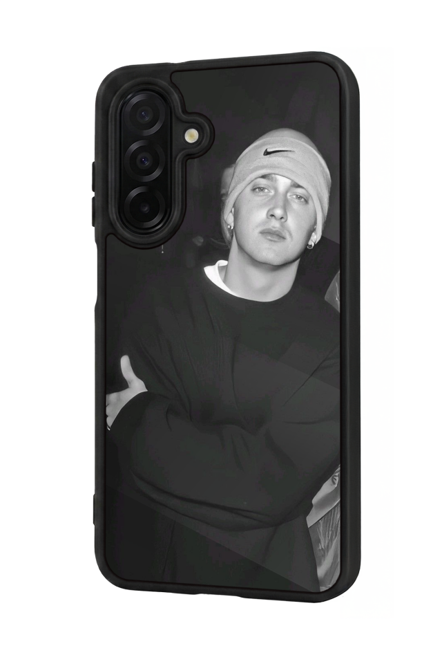 Samsung Galaxy A56 Uyumlu Eminem Tasarımlı Glossy Premium Kılıf