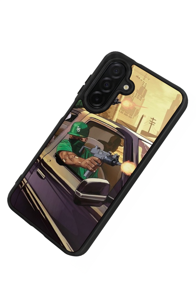 Samsung Galaxy A36 Uyumlu GTA Tasarımlı Glossy Premium Kılıf
