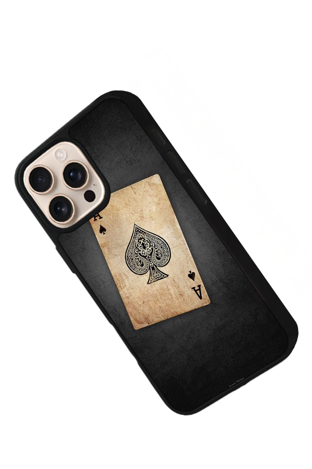 iPhone 15 Pro Max Uyumlu Kart Tasarımlı Glossy Premium Kılıf