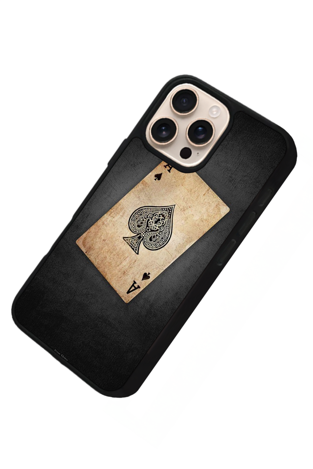 iPhone 15 Pro Max Uyumlu Kart Tasarımlı Glossy Premium Kılıf