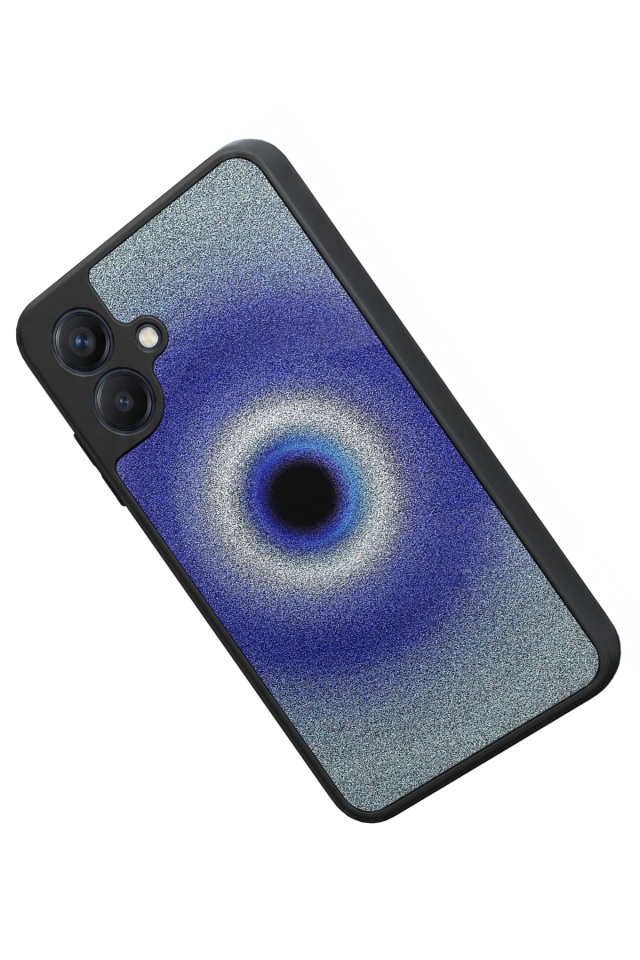 Samsung Galaxy A07 Uyumlu Nazar Tasarımlı Glossy Premium Kılıf