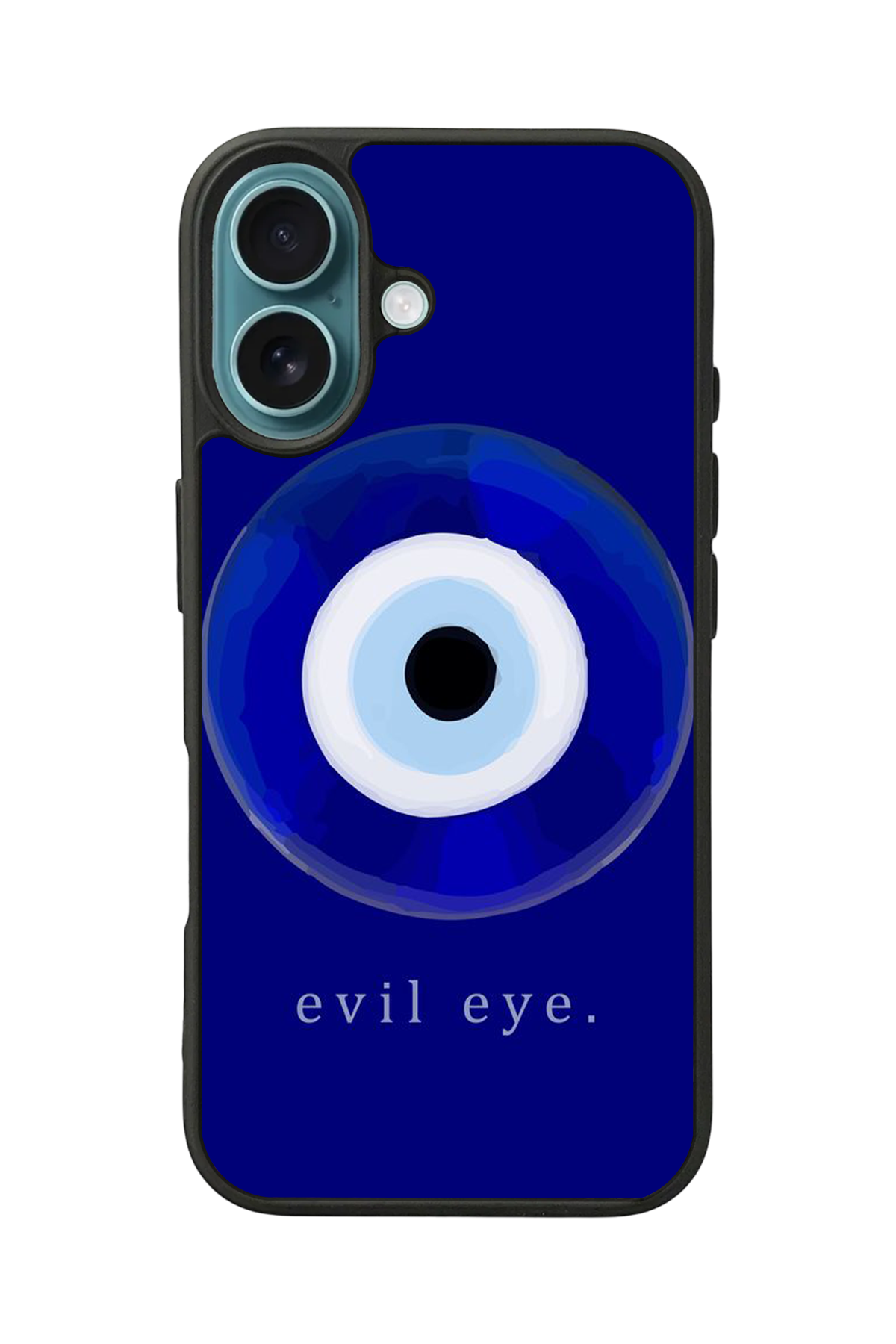 iPhone 16 Uyumlu Nazar Tasarımlı Glossy Premium Kılıf