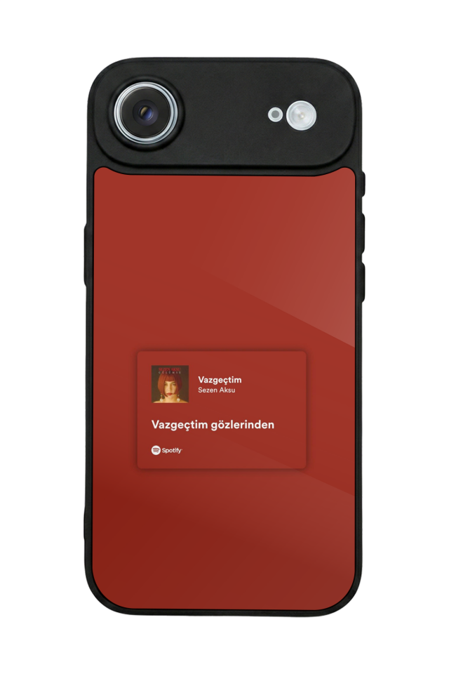 iPhone 17 Air Uyumlu Sarki Sozleri Tasarımlı Glossy Premium Kılıf