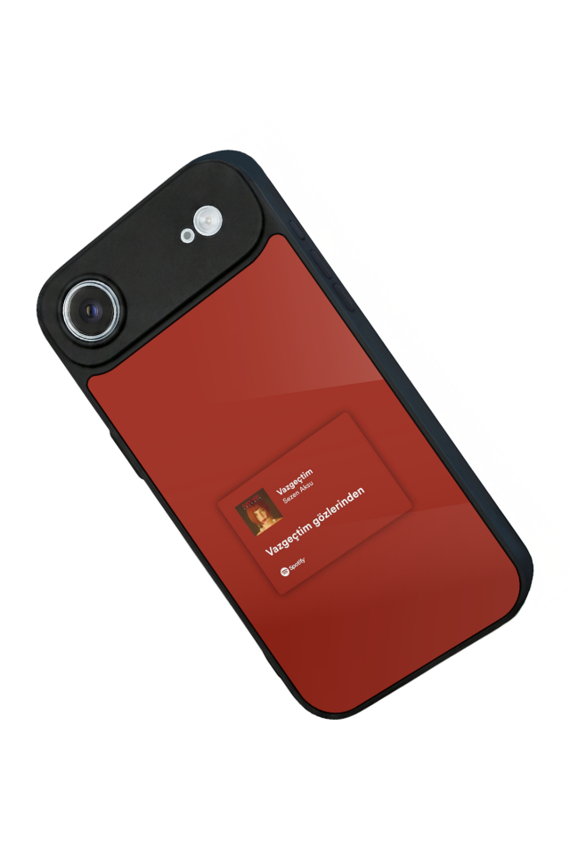iPhone 17 Air Uyumlu Sarki Sozleri Tasarımlı Glossy Premium Kılıf