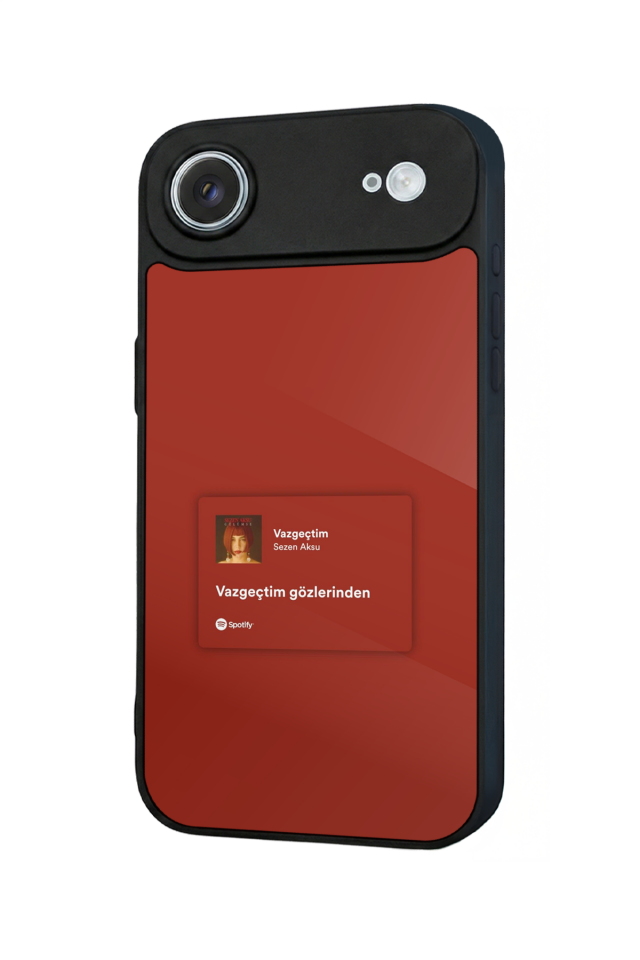 iPhone 17 Air Uyumlu Sarki Sozleri Tasarımlı Glossy Premium Kılıf