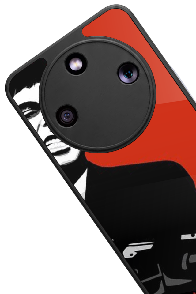 Honor Magic 8 Lite Uyumlu Scarface Tasarımlı Glossy Premium Kılıf