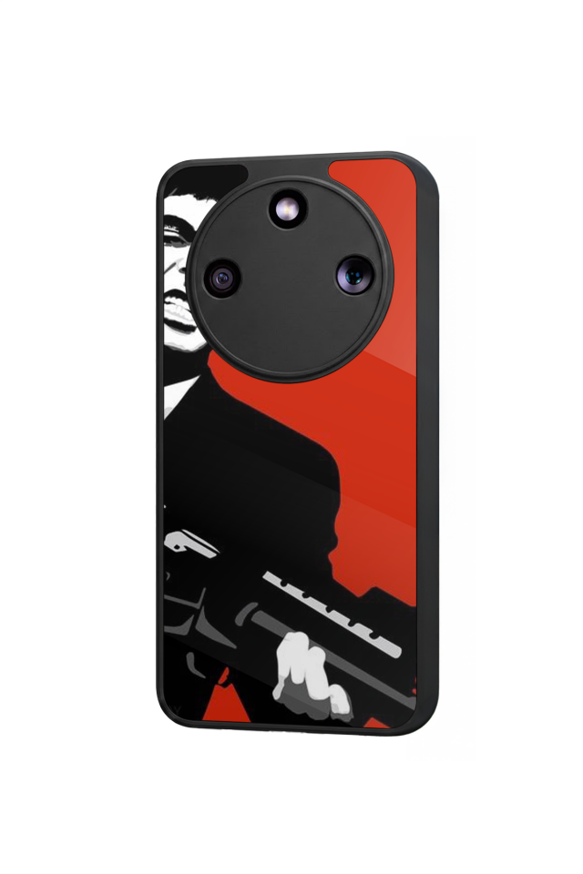 Honor Magic 8 Lite Uyumlu Scarface Tasarımlı Glossy Premium Kılıf