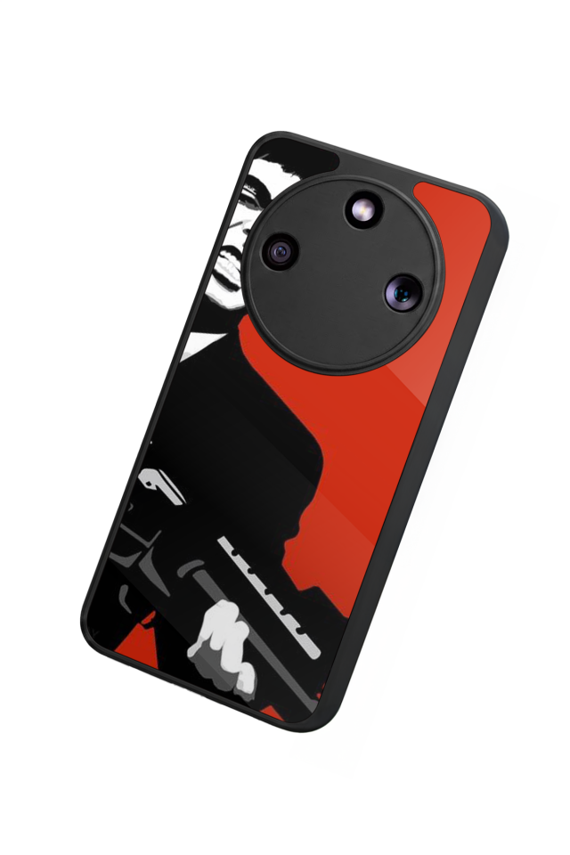 Honor Magic 8 Lite Uyumlu Scarface Tasarımlı Glossy Premium Kılıf