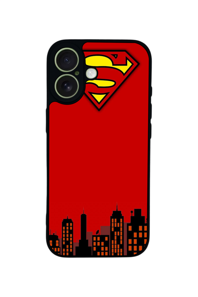 iPhone 17 Uyumlu Superman Tasarımlı Glossy Premium Kılıf