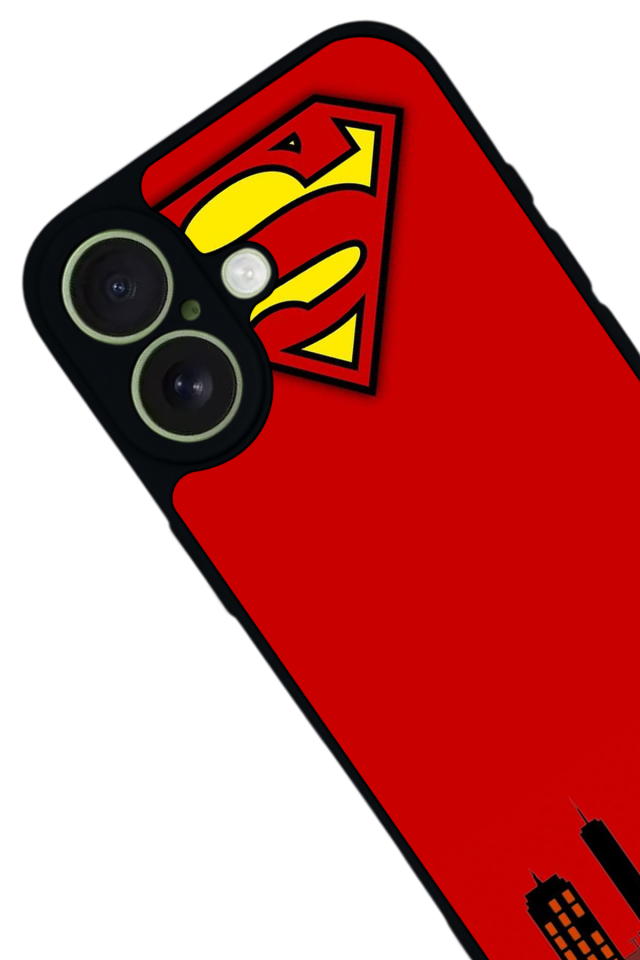 iPhone 17 Uyumlu Superman Tasarımlı Glossy Premium Kılıf