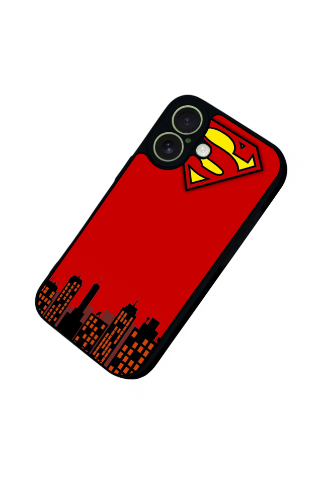 iPhone 17 Uyumlu Superman Tasarımlı Glossy Premium Kılıf