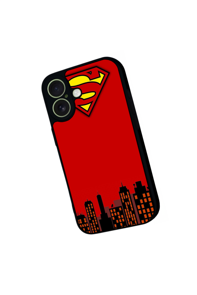 iPhone 17 Uyumlu Superman Tasarımlı Glossy Premium Kılıf