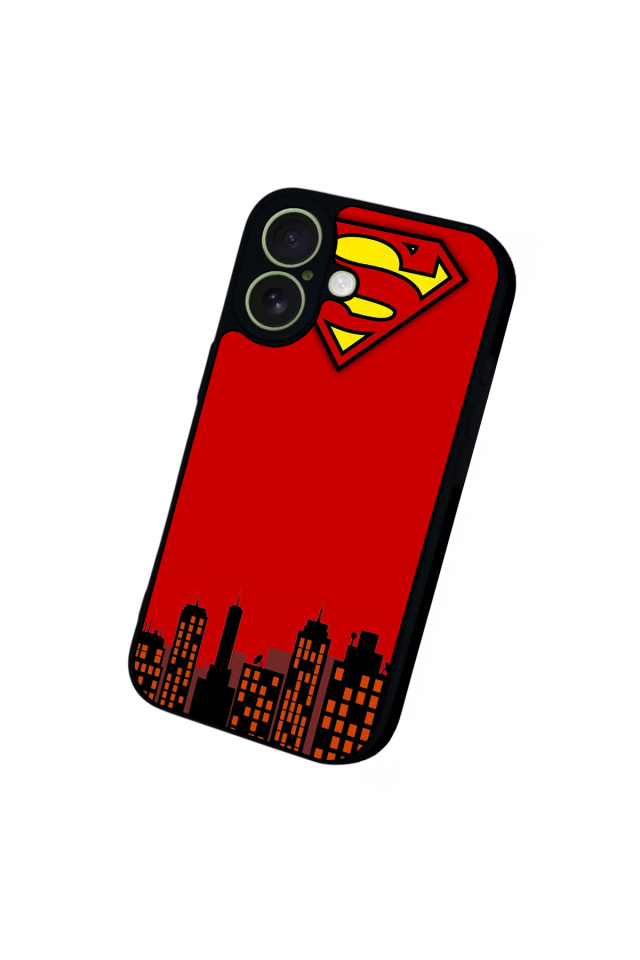 iPhone 17 Uyumlu Superman Tasarımlı Glossy Premium Kılıf