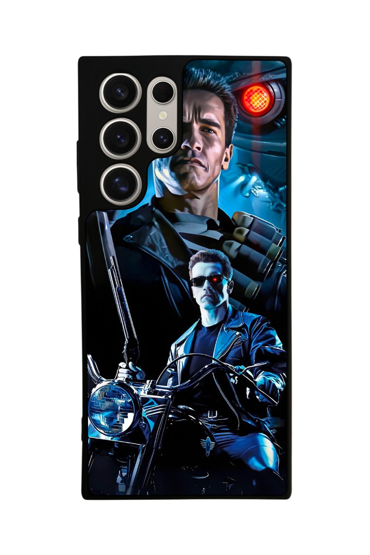 Samsung Galaxy S24 Ultra Uyumlu Terminator Tasarımlı Glossy Premium Kılıf