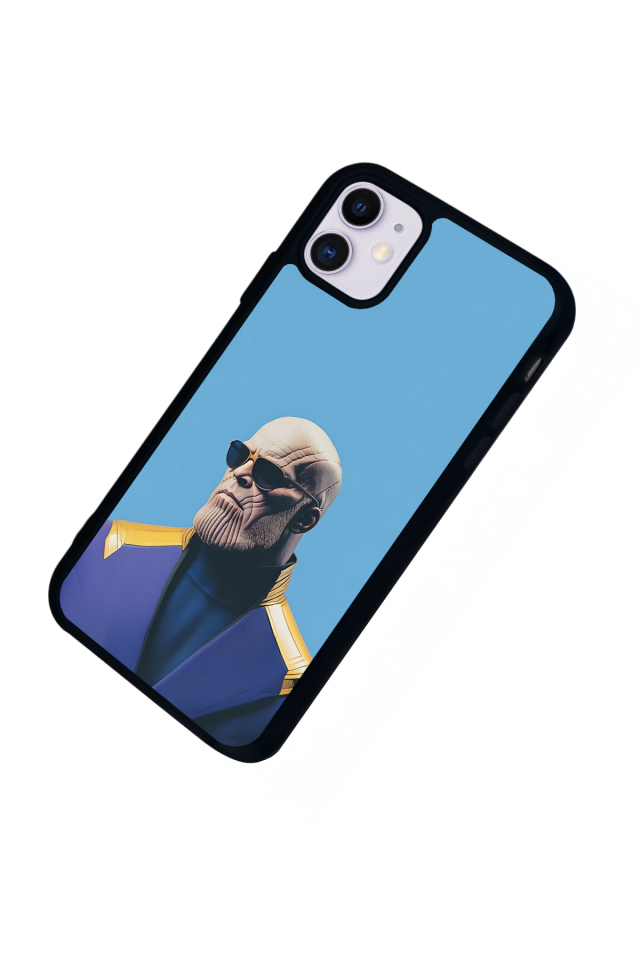 iPhone 11 Uyumlu Thanos Tasarımlı Glossy Premium Kılıf
