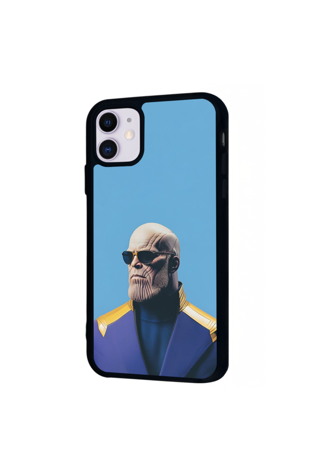 iPhone 11 Uyumlu Thanos Tasarımlı Glossy Premium Kılıf