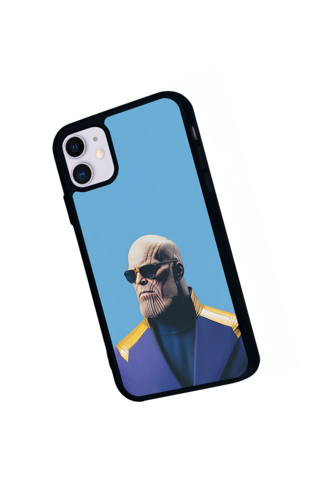 iPhone 11 Uyumlu Thanos Tasarımlı Glossy Premium Kılıf