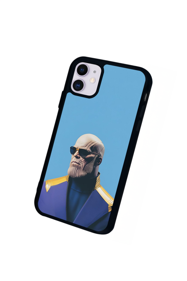 iPhone 11 Uyumlu Thanos Tasarımlı Glossy Premium Kılıf