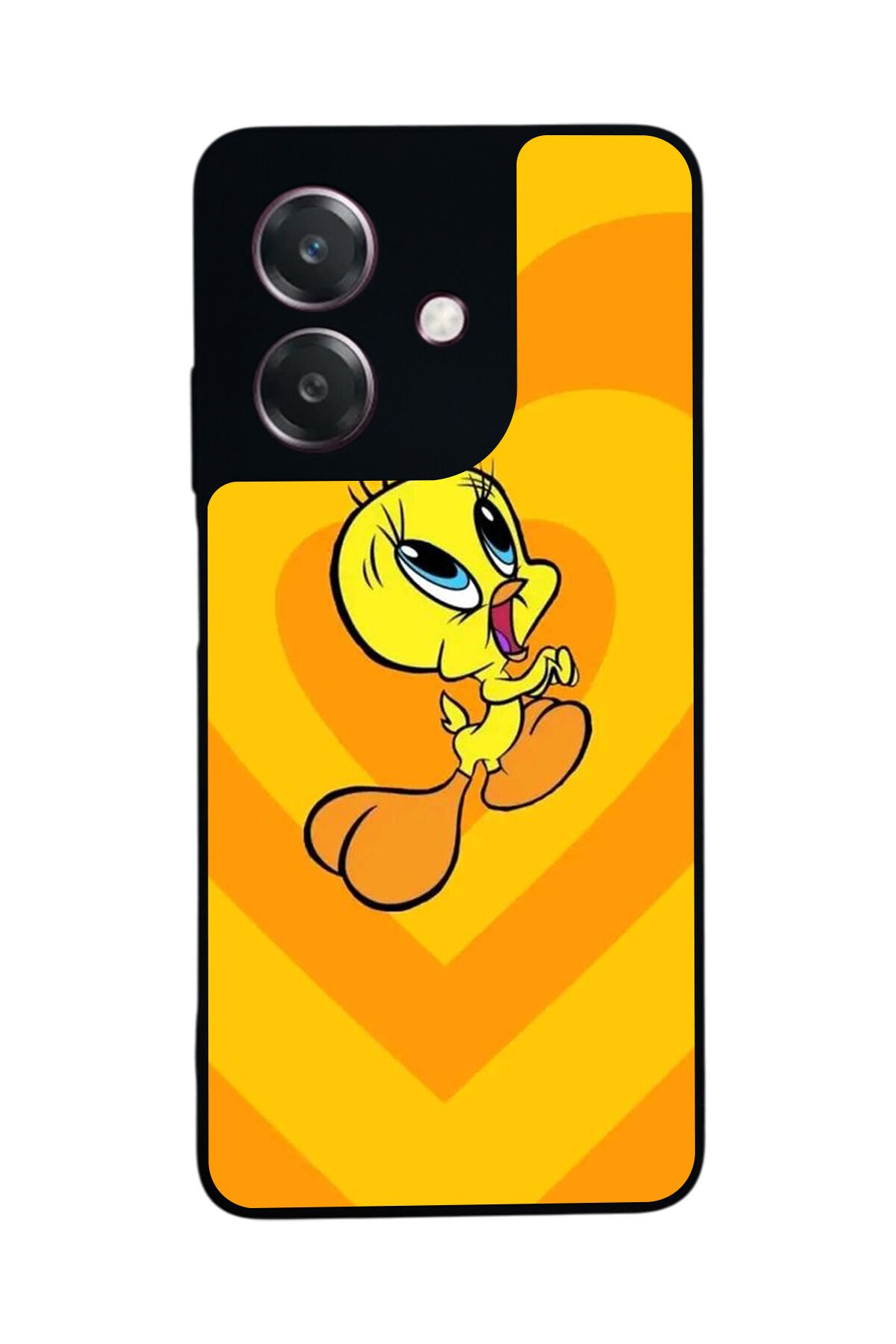 Oppo A3 5G Uyumlu Tweety Tasarımlı Glossy Premium Kılıf