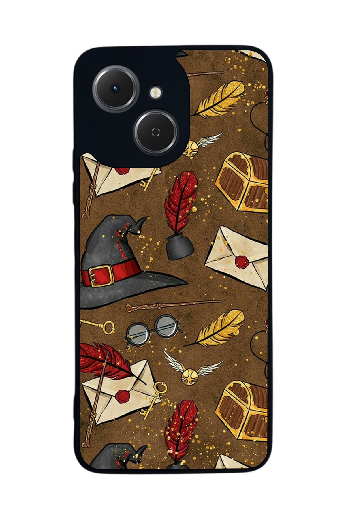 Tecno Spark 40C Uyumlu HarryPotter Tasarımlı Glossy Premium Kılıf