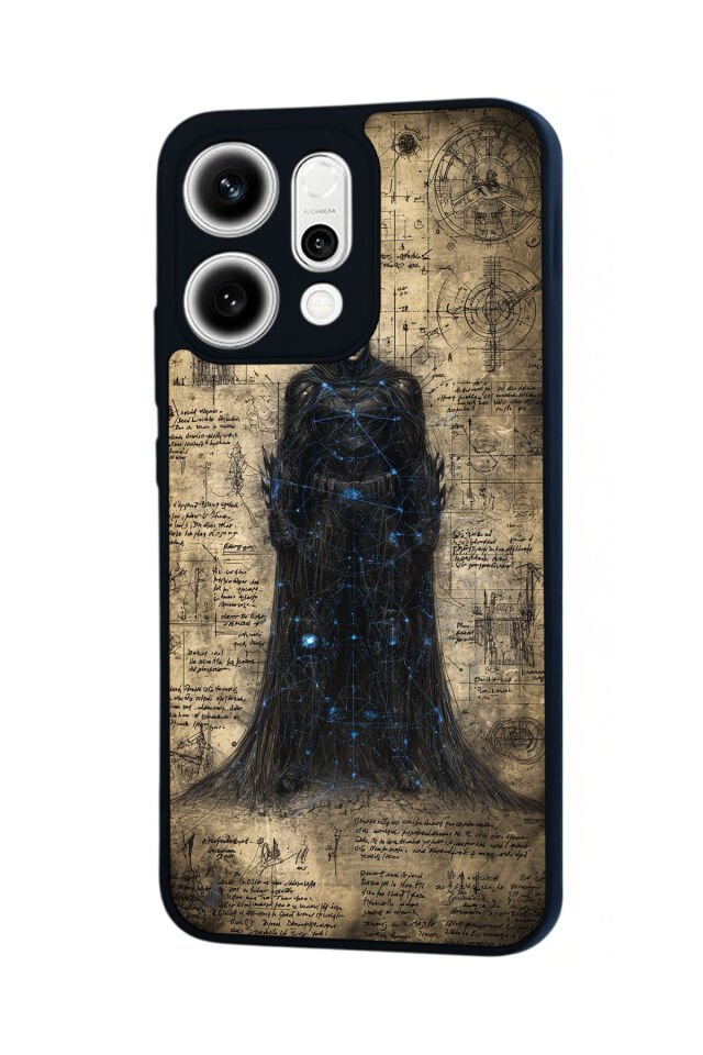 Oppo Reno 14 Uyumlu Batman Tasarımlı Glossy Premium Kılıf