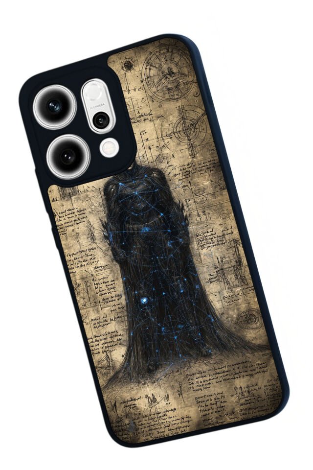 Oppo Reno 14 Uyumlu Batman Tasarımlı Glossy Premium Kılıf