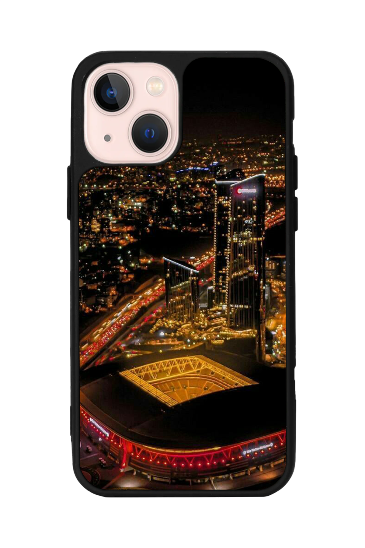 iPhone 14 Plus Uyumlu Aslan Tasarımlı Glossy Premium Kılıf