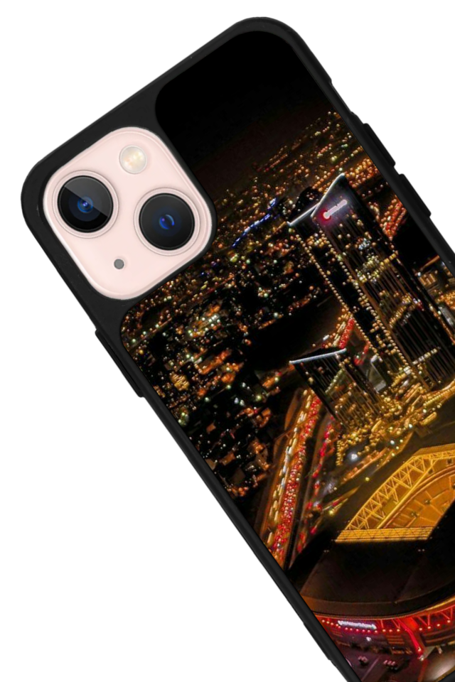iPhone 14 Plus Uyumlu Aslan Tasarımlı Glossy Premium Kılıf