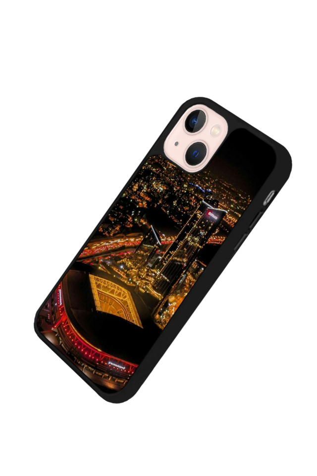 iPhone 14 Plus Uyumlu Aslan Tasarımlı Glossy Premium Kılıf