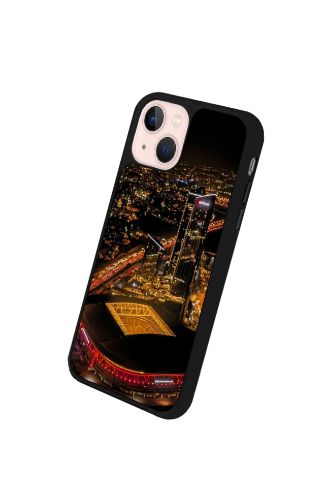 iPhone 14 Plus Uyumlu Aslan Tasarımlı Glossy Premium Kılıf