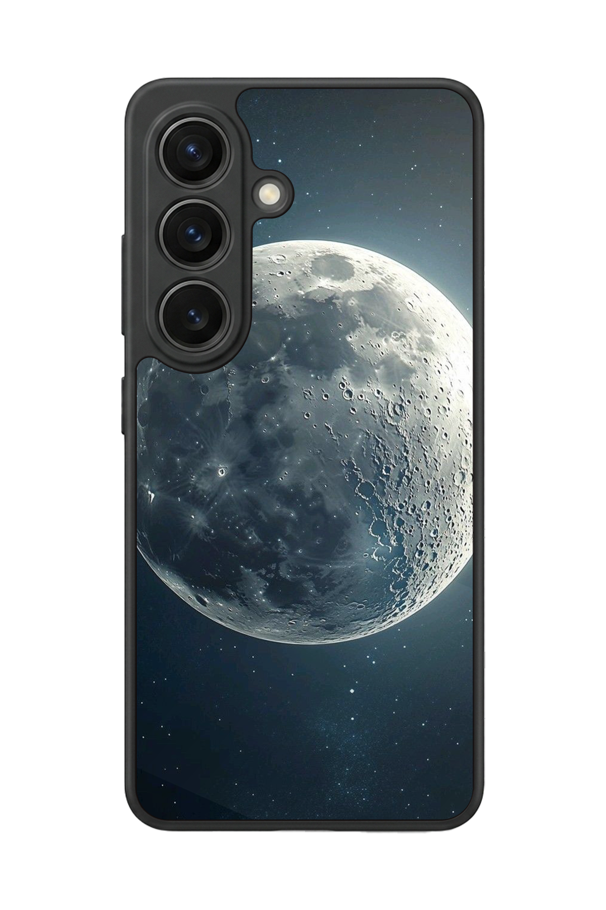 Samsung Galaxy S26 Uyumlu Ay Tasarımlı Glossy Premium Kılıf