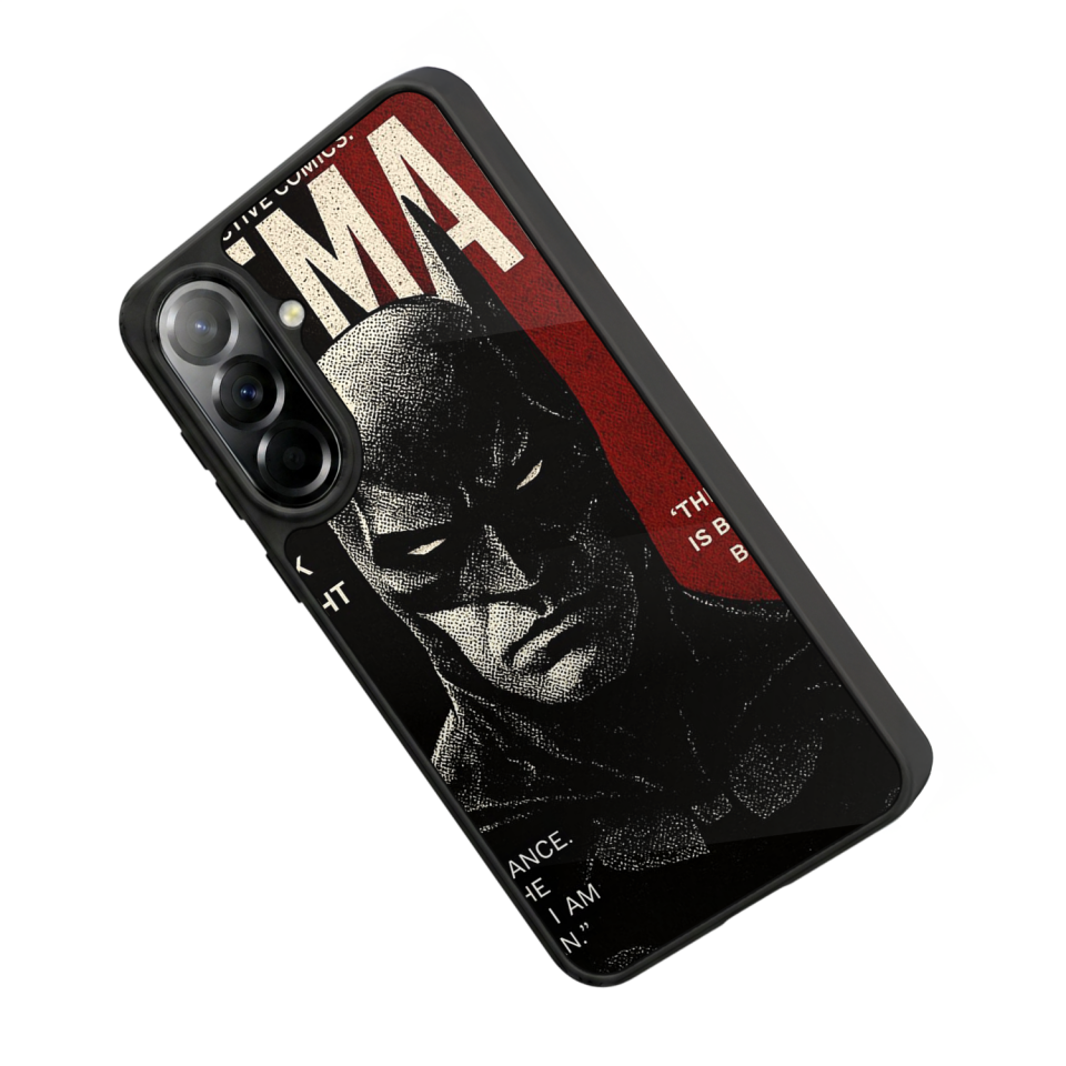 Samsung Galaxy A37 Uyumlu Batman Tasarımlı Glossy Premium Kılıf