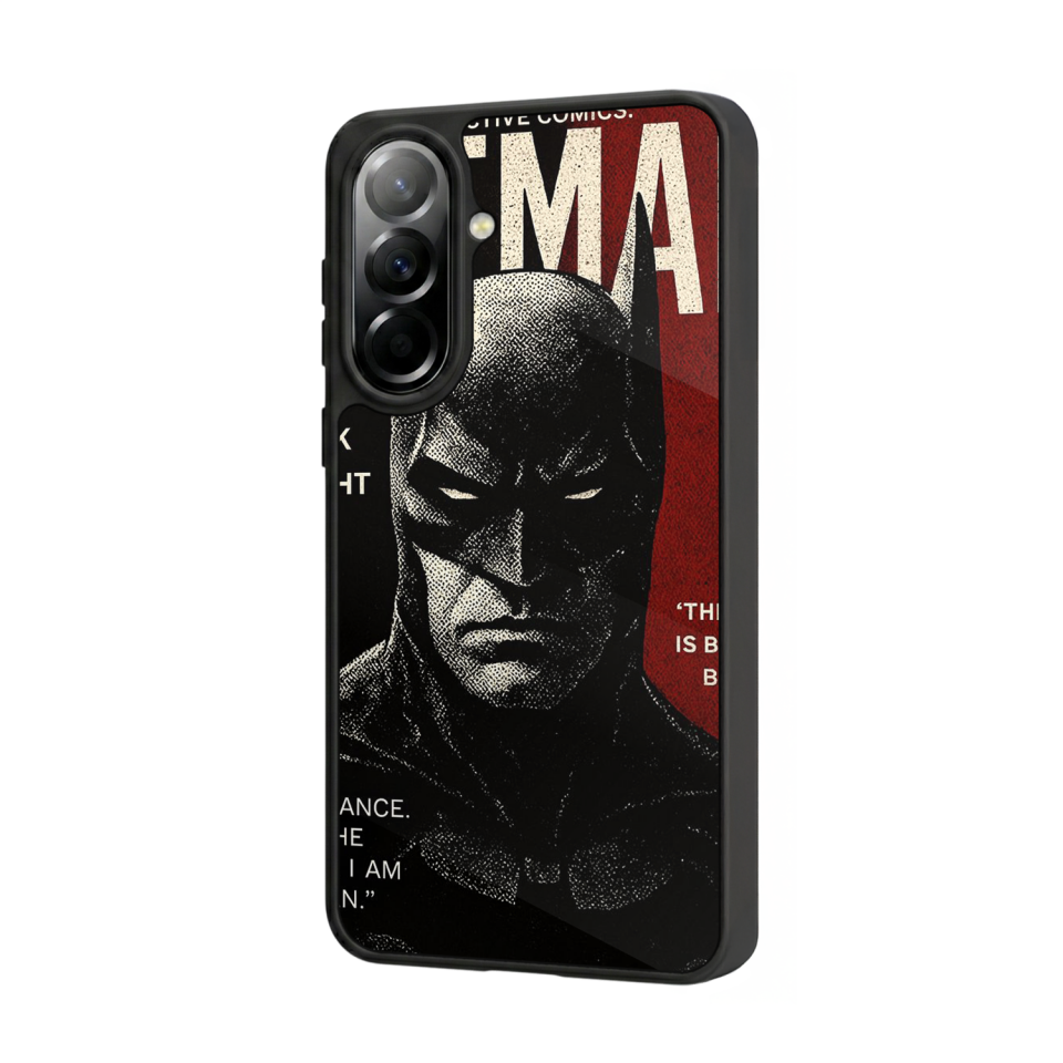 Samsung Galaxy A37 Uyumlu Batman Tasarımlı Glossy Premium Kılıf