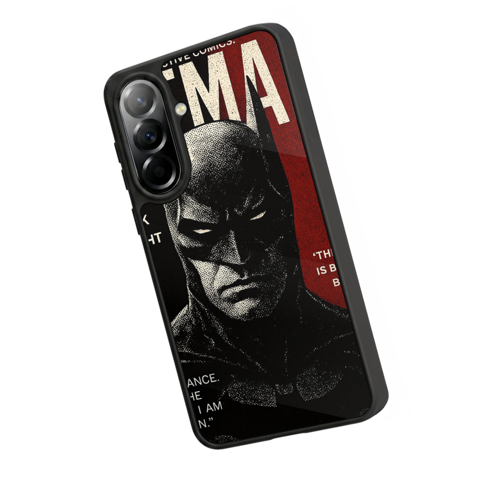 Samsung Galaxy A37 Uyumlu Batman Tasarımlı Glossy Premium Kılıf