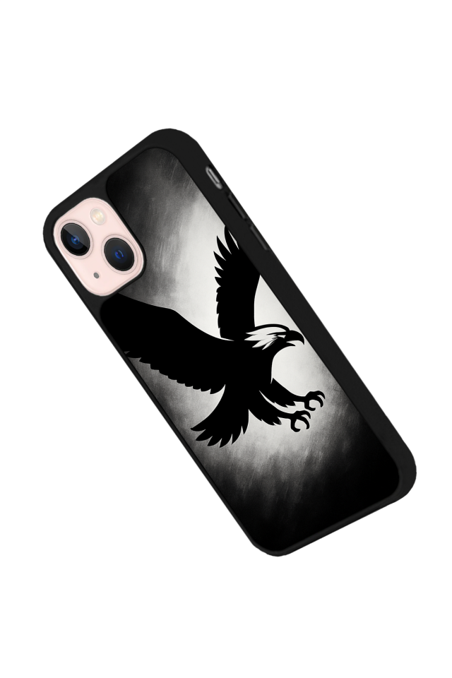 iPhone 15 Uyumlu Besiktas Tasarımlı Glossy Premium Kılıf