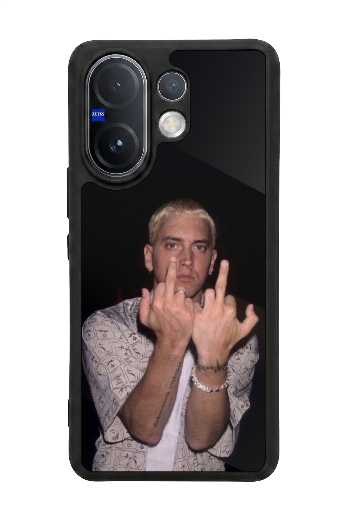 Vivo V60 Uyumlu Eminem Tasarımlı Glossy Premium Kılıf