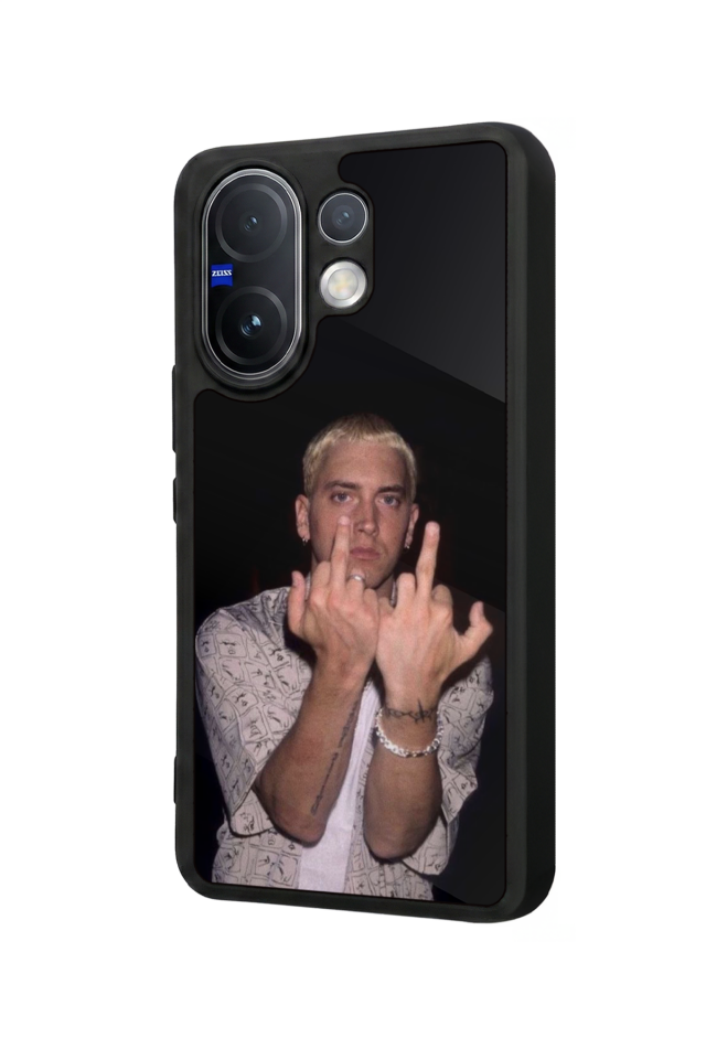 Vivo V60 Uyumlu Eminem Tasarımlı Glossy Premium Kılıf