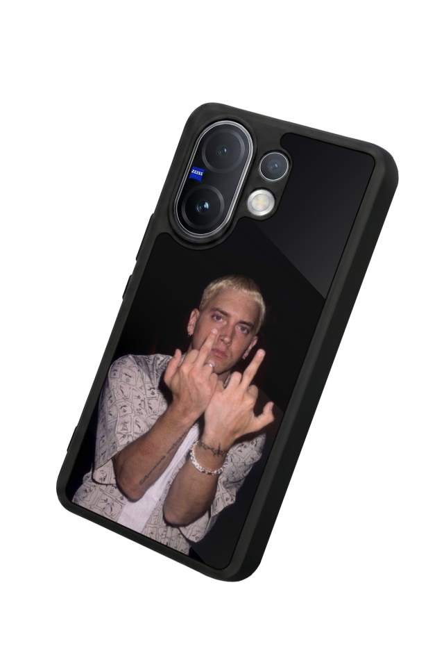 Vivo V60 Uyumlu Eminem Tasarımlı Glossy Premium Kılıf