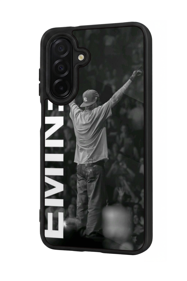 Samsung Galaxy A56 Uyumlu Eminem Tasarımlı Glossy Premium Kılıf