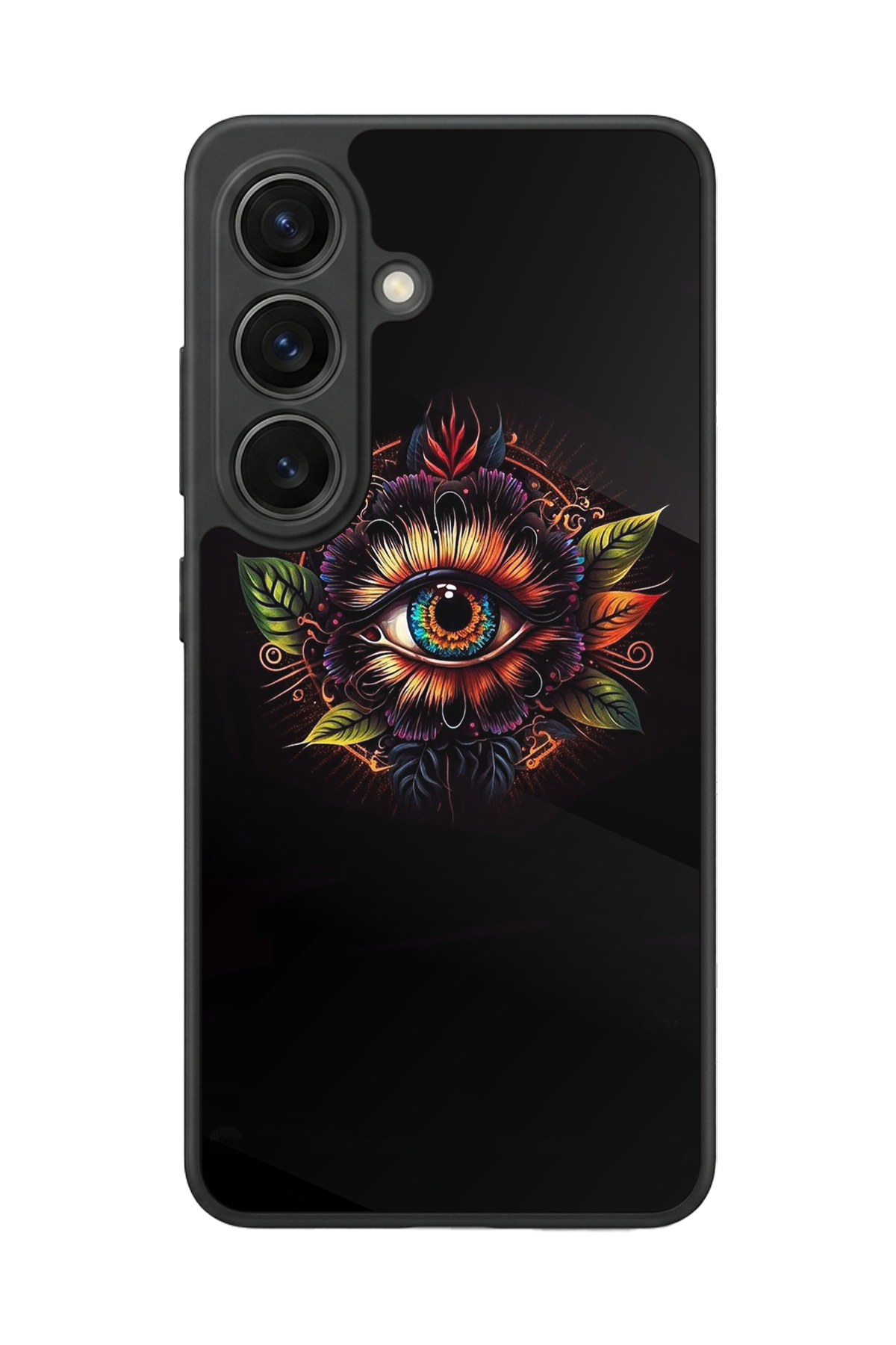 Samsung Galaxy S26 Uyumlu Göz Tasarımlı Glossy Premium Kılıf